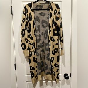 Leopard cardigan